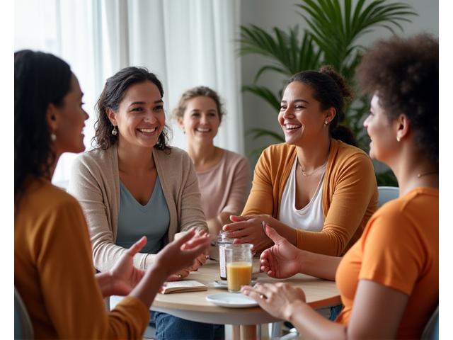 Diverse women participating in inclusive wellness programs with cultural competency